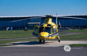 Yü Energy and NFU Energy join forces and raise £5,000 for two Air Ambulance Charities.
